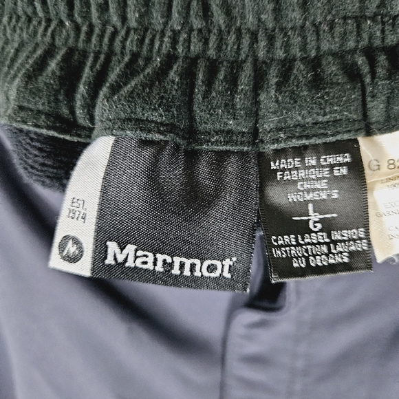 MARMOT | soft shell stretch fleece lined hiking backcountry pants - Picture 7 of 10